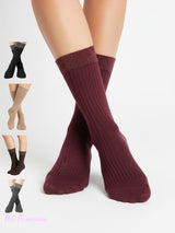 CALCETINES CANALÉ PUÑO PURPURINA