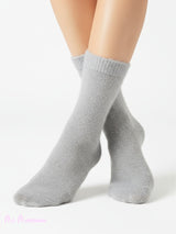 CALCETINES PELO PURPURINA