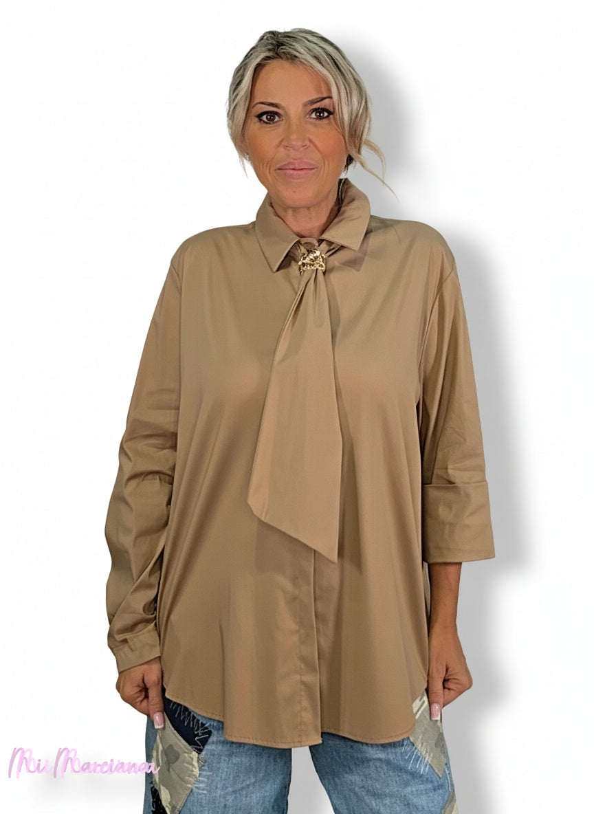 CAMISA CORBATA BROCHE JOT