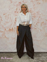 CAMISA ENCAJE CINTURA JOT - Mi Marciana