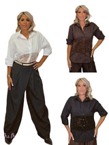 CAMISA ENCAJE CINTURA JOT - Mi Marciana