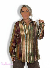 CAMISA ESTAMPADA GASA STRASS JOT