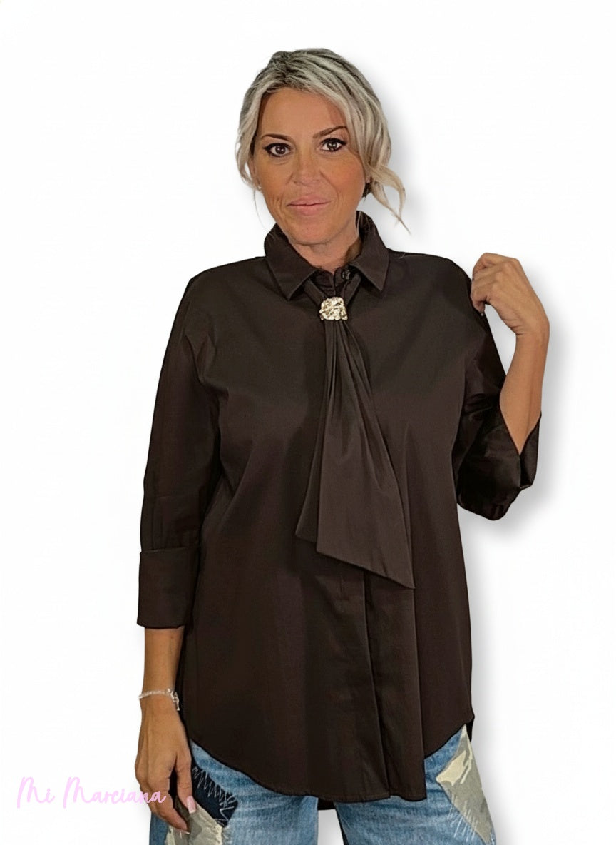 CAMISA CORBATA BROCHE JOT