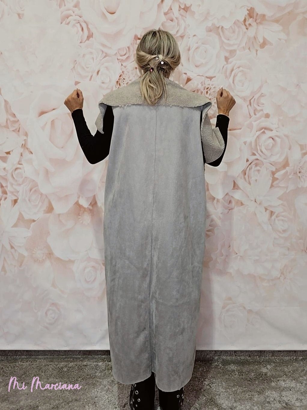 CHALECO PIEL VUELTA JOT - Mi Marciana