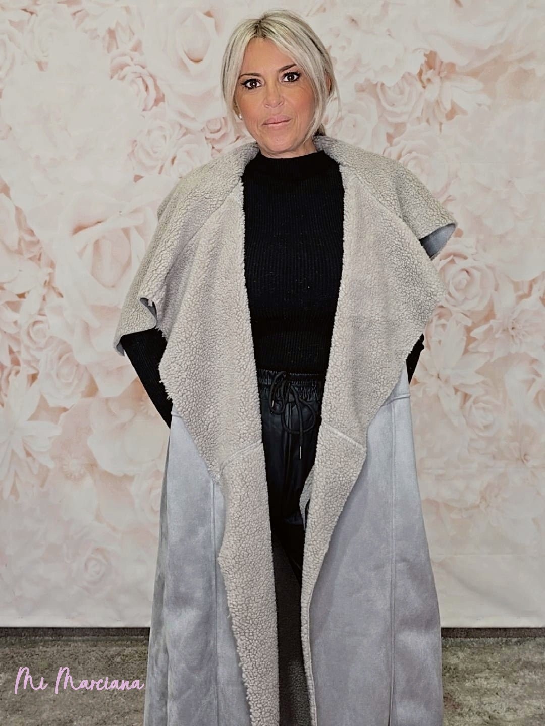 CHALECO PIEL VUELTA JOT - Mi Marciana