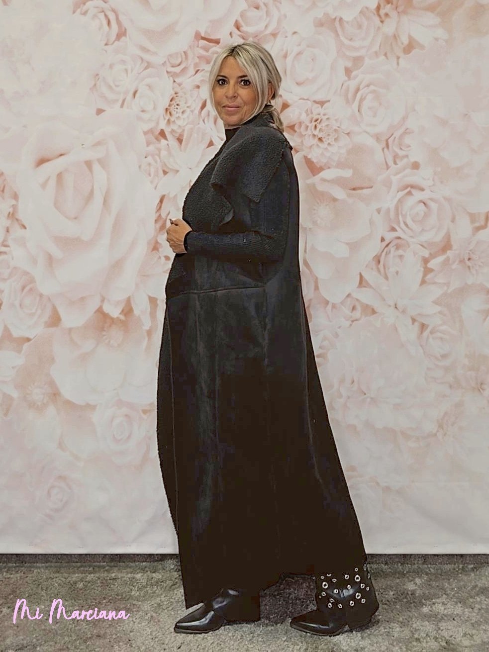 CHALECO PIEL VUELTA JOT - Mi Marciana