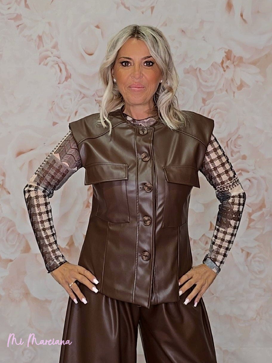 CHALECO POLIPIEL - Mi Marciana