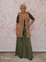 CHALECO RIZO LENTEJUELAS JOT - Mi Marciana