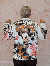 CHAQUETA BIKER ANIMAL PRINT MINI - Mi Marciana