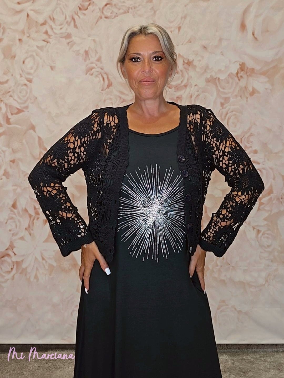 CHAQUETA CROCHET BOTONES - Mi Marciana