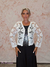 CHAQUETA CROCHET BOTONES - Mi Marciana