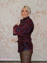 CHAQUETA FLOCADA CORSET JOT - Mi Marciana