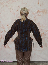 CHAQUETA FLOCADA CORSET JOT - Mi Marciana