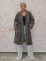 CHAQUETA KIMONO BORDADA JOT - Mi Marciana