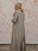 CHAQUETA LARGA ANTELINA LAVADA JOT - Mi Marciana