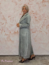 CHAQUETA LARGA ANTELINA LAVADA JOT - Mi Marciana