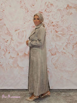 CHAQUETA LARGA ANTELINA LAVADA JOT - Mi Marciana