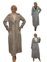 CHAQUETA LARGA ANTELINA LAVADA JOT - Mi Marciana