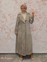 CHAQUETA LARGA ANTELINA LAVADA JOT - Mi Marciana