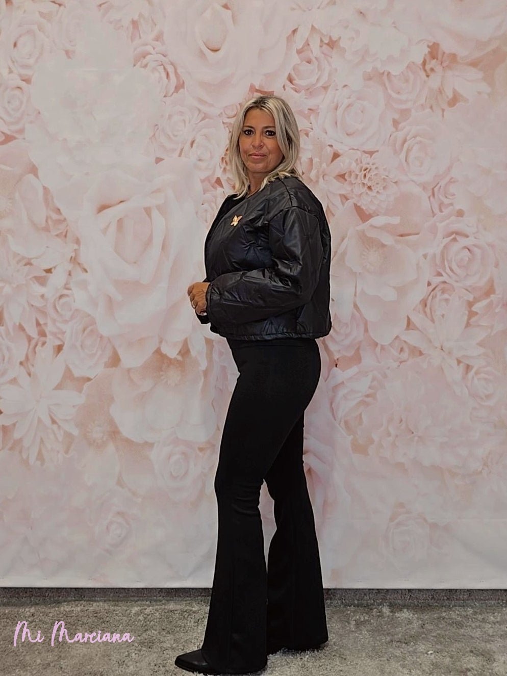 CHAQUETA LIGERA ACOLCHADA MARIPOSA - Mi Marciana