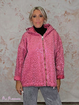 CHAQUETA OVERSIZE LAVADA LENTEJUELAS JOT - Mi Marciana