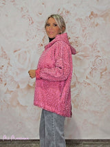 CHAQUETA OVERSIZE LAVADA LENTEJUELAS JOT - Mi Marciana