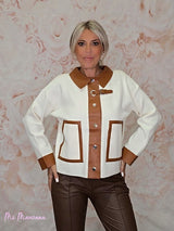 CHAQUETA PUNTO ECOPIEL - Mi Marciana