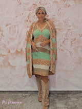 CHAQUETA PUNTO MULTICOLOR JOT - Mi Marciana