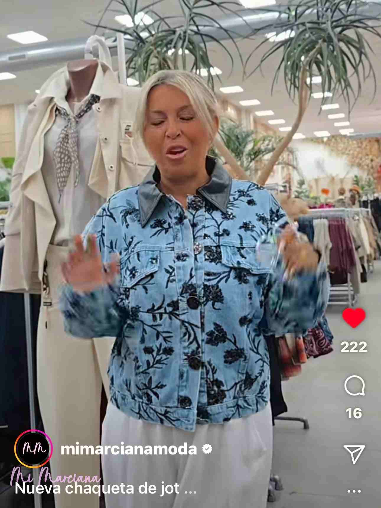 CHAQUETA VAQUERA BORDADA LENTEJUELAS JOT - Mi Marciana