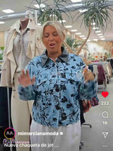 CHAQUETA VAQUERA BORDADA LENTEJUELAS JOT - Mi Marciana