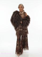 CHAQUETON DOBLE PELO LISO LUMINA - Mi Marciana