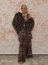 CHAQUETON DOBLE PELO LISO LUMINA - Mi Marciana