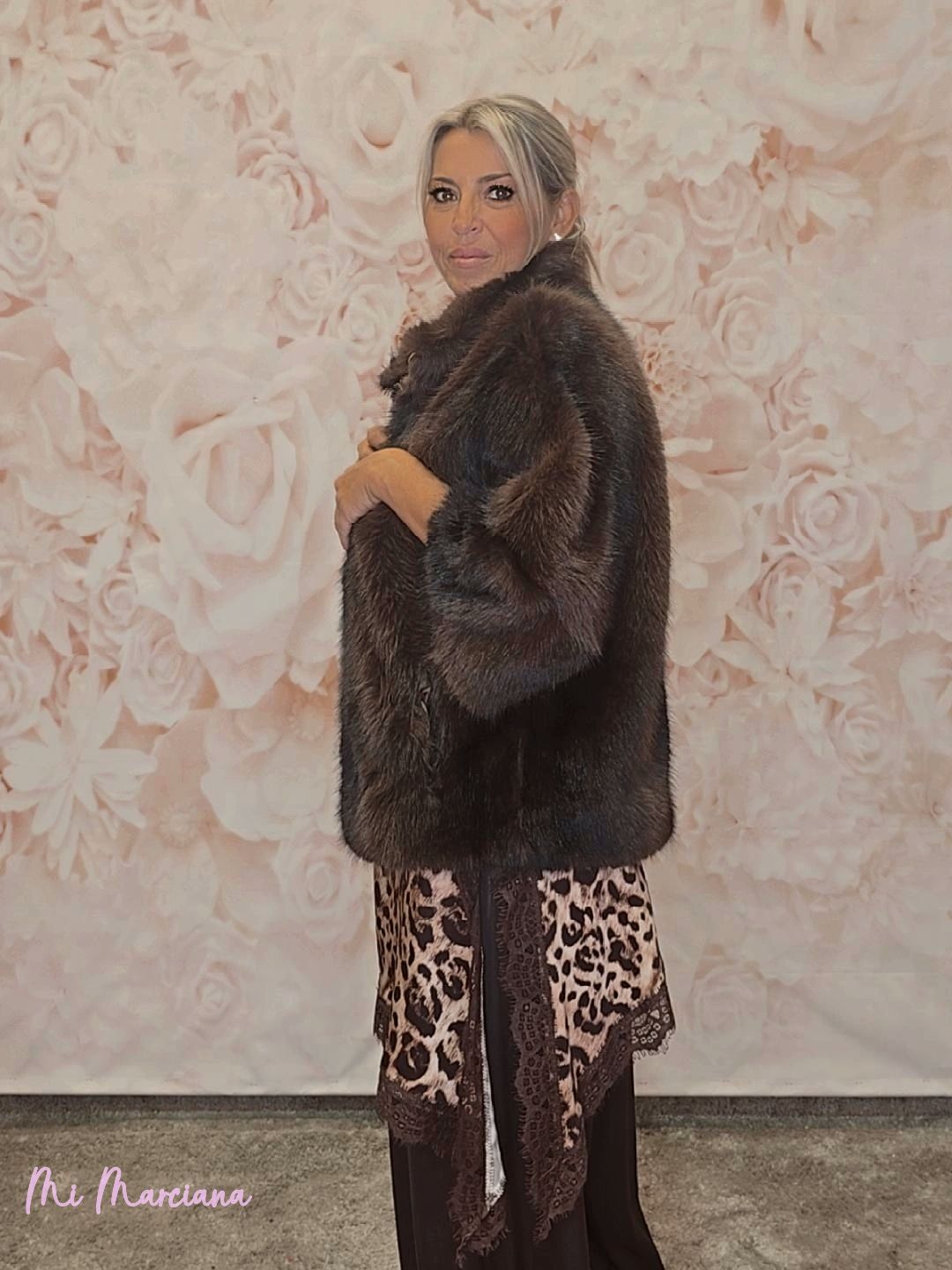 CHAQUETÓN PELO MANGA FRANCESA - Mi Marciana