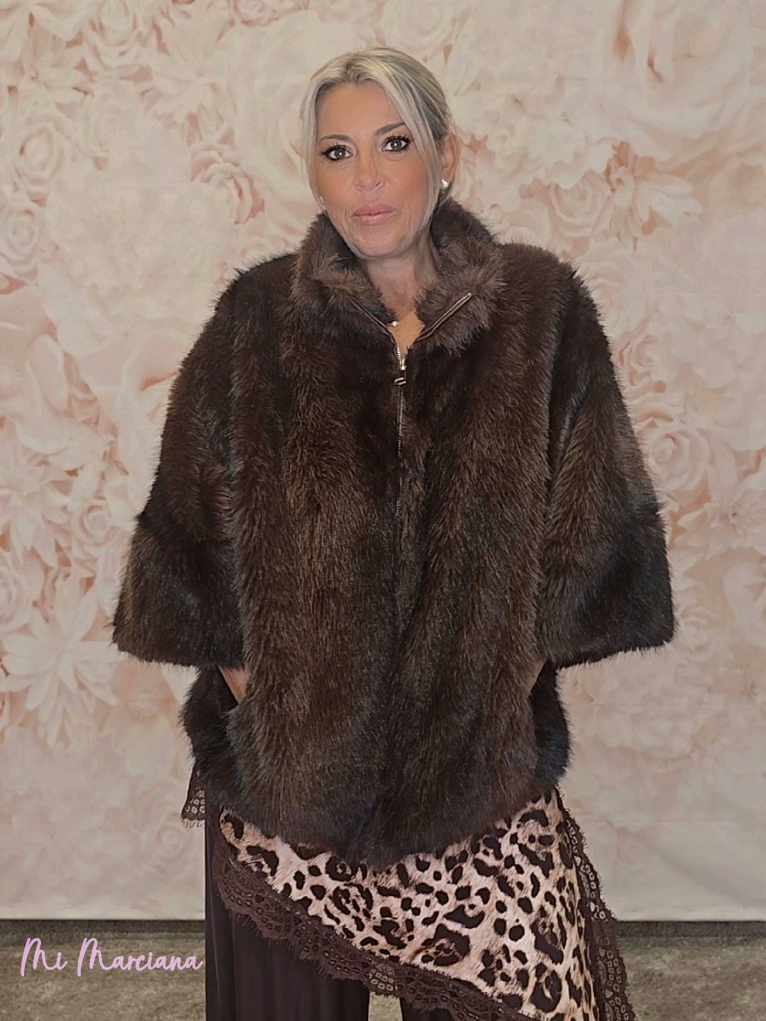 CHAQUETÓN PELO MANGA FRANCESA - Mi Marciana