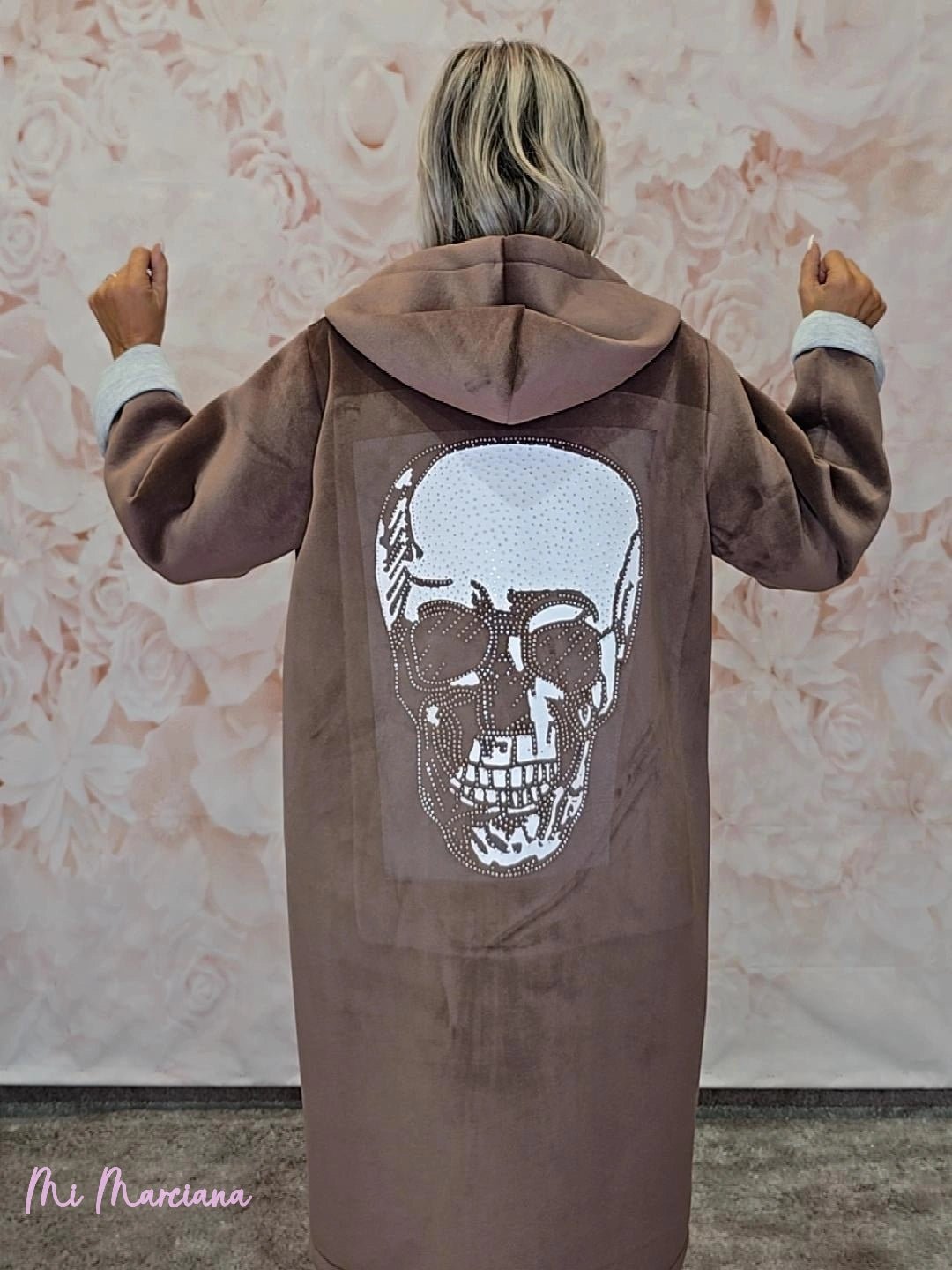 CHAQUETÓN TERCIOPELO CALAVERA - Mi Marciana