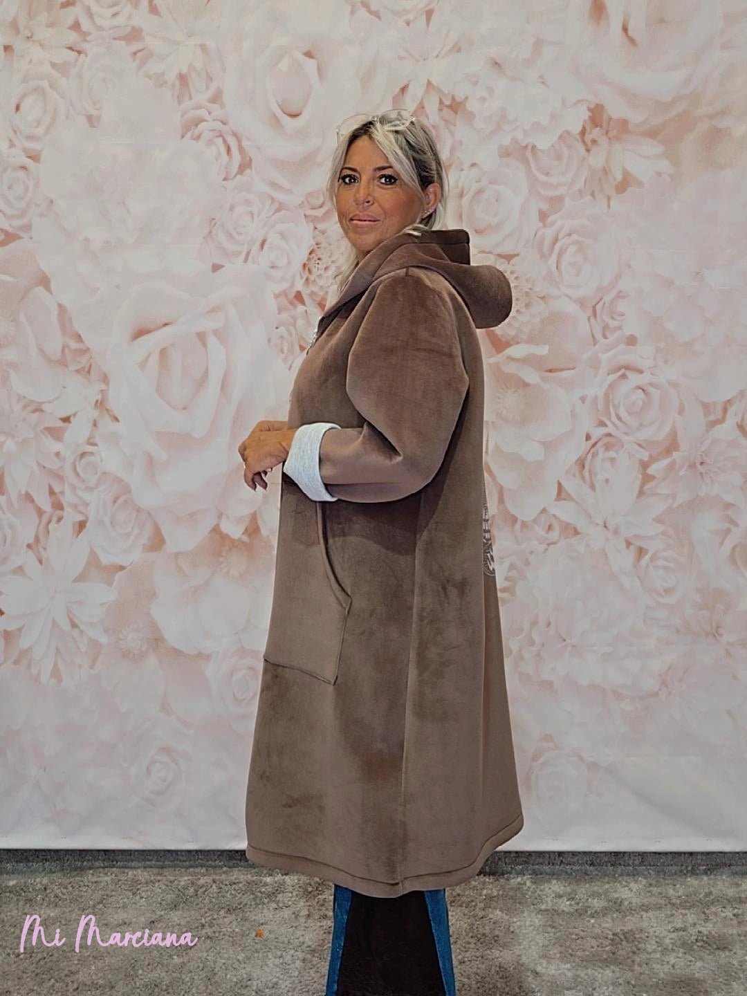 CHAQUETÓN TERCIOPELO CALAVERA - Mi Marciana