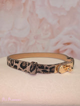 CINTURÓN DE PIEL CON HEBILLA AJUSTABLE - Mi Marciana