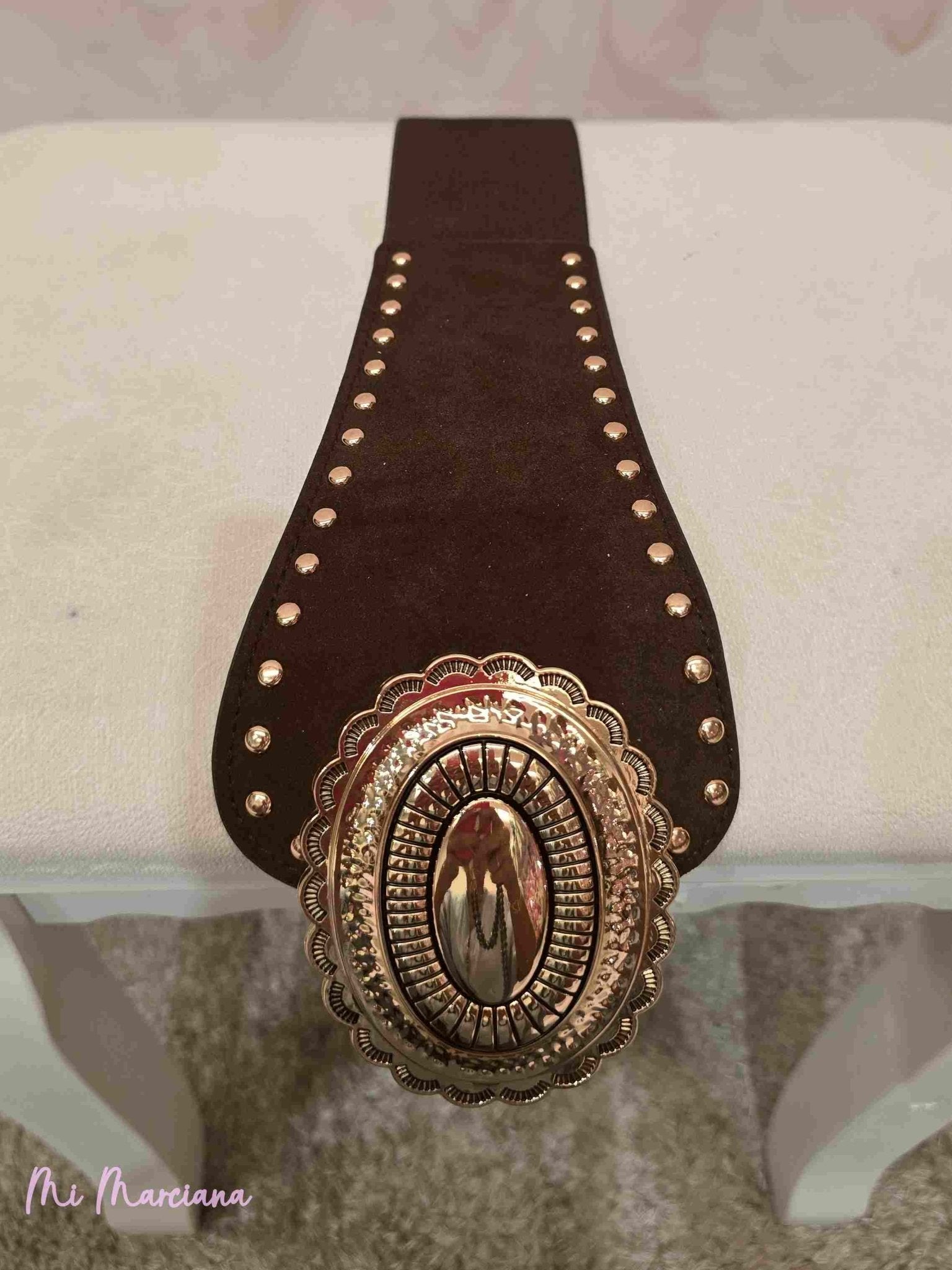 CINTURON TACHAS ELASTICO - Mi Marciana