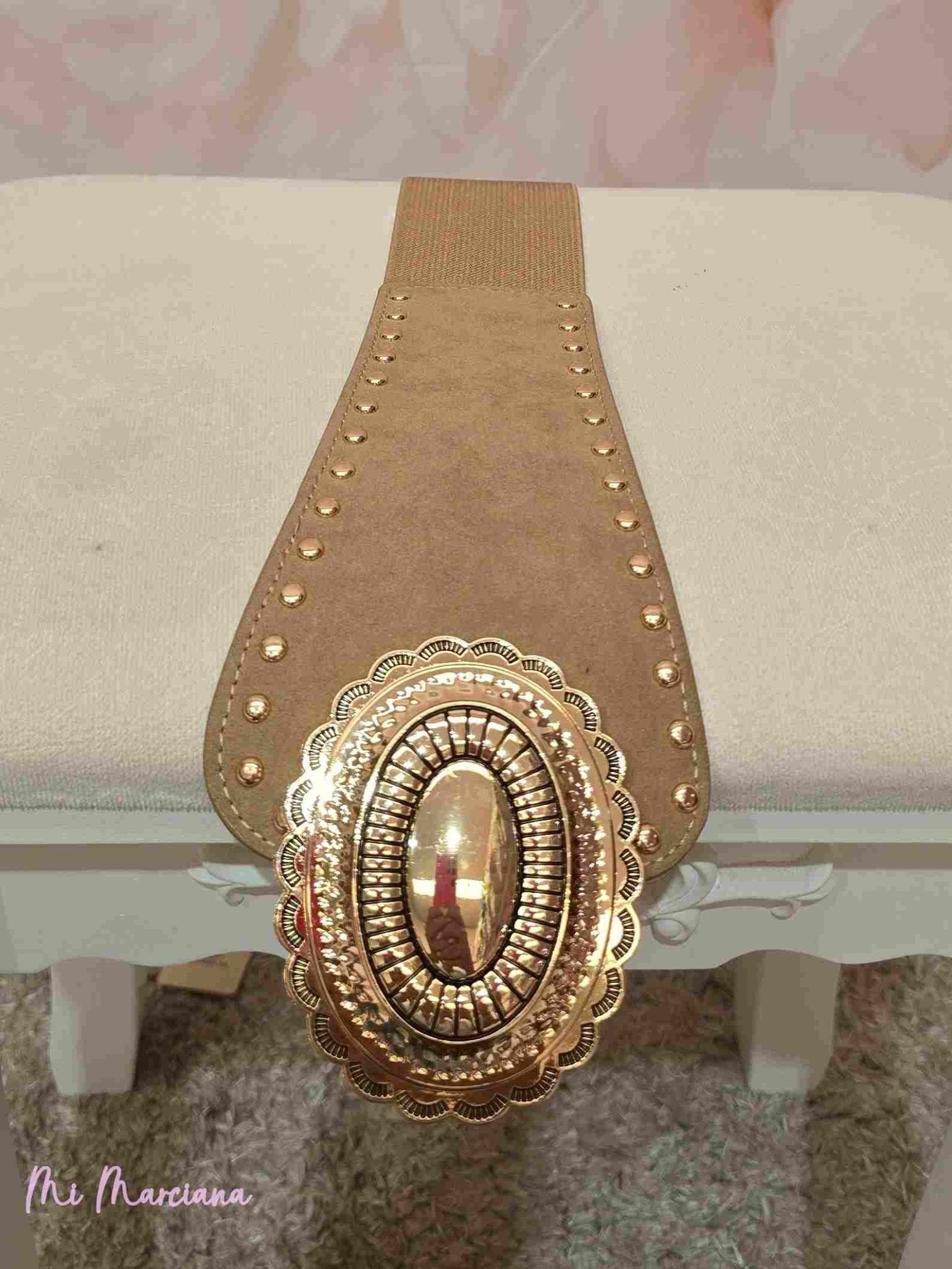 CINTURON TACHAS ELASTICO - Mi Marciana