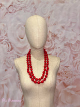 COLLAR BOLAS SEDA - Mi Marciana