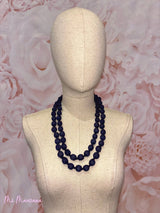 COLLAR BOLAS SEDA - Mi Marciana