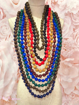 COLLAR BOLAS SEDA - Mi Marciana