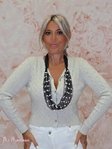 COLLAR TUL Y PERLAS - Mi Marciana