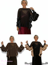 TOP TUL VOLANTES JOT