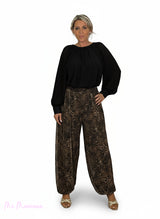 PANTALÓN ALADIN GASA ESTAMPADO