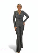 PANTALÓN FLARE LUREX JOT