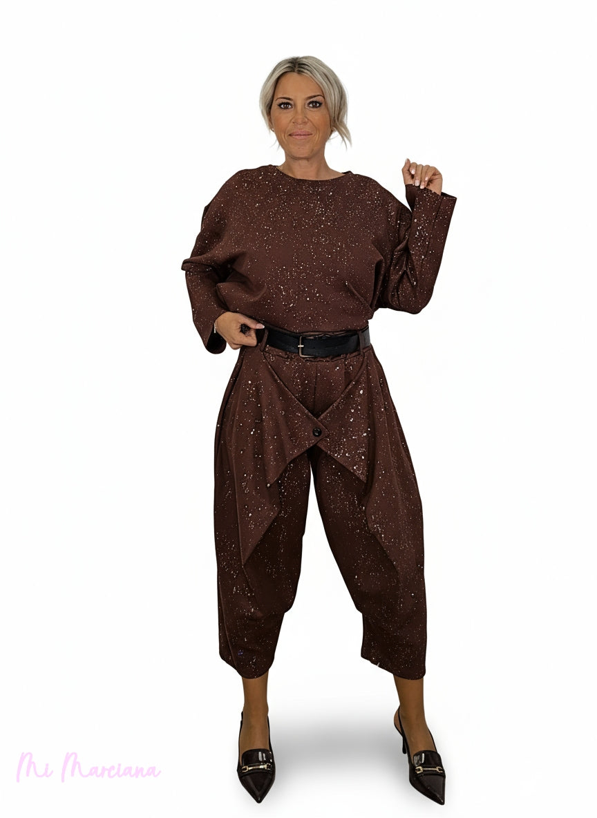 PANTALONS À PAILLETTES URBAINES