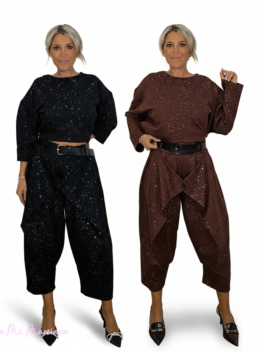 PANTALONS À PAILLETTES URBAINES