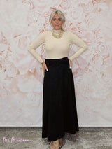 FALDA ANTELINA CON CINTURÓN - Mi Marciana