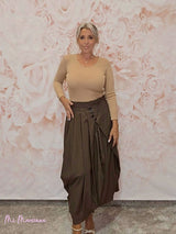 FALDA GLOBO BOTONES JOT - Mi Marciana